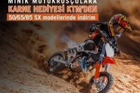 Minik Motokrosçulara Karne Hediyesi KTM'den