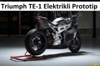 Triumph Elektrikli Prototip TE-1 Üzerinde Çalışıyor