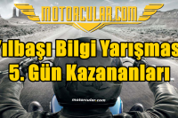 Motorcular Yılbaşı Bilgi Yarışması 5.Gün Sonuçları