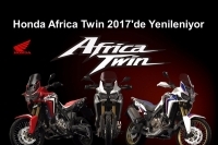 Honda Africa Twin 2017'de Yenileniyor