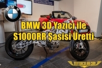 BMW 3D Yazıcı ile S1000RR Şasisi Üretti