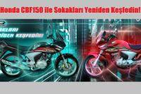 Honda CBF150 ile Sokakları Yeniden Keşfedin!