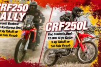 CRF250 RALLY ve CRF250L Aralık Kampanyası