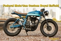 Federal Moto'dan Custom Royal Enfield