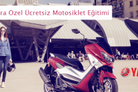 Yamaha'dan Kadınlara Ücretsiz Motosiklet Eğitimi