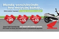 Honda Servislerinde Her Mevsim Bahar!