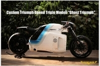 Custom Triumph Speed Triple Modeli 'Ghost Triumph'