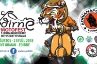 5.Edirne Motosiklet Festivali 30 Ağustos-02 Eylül 2018