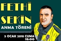 Fethi Sekin Anma Töreni - MKB