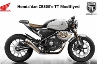 Honda'dan CB300'e TT Modifiyesi