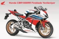 Honda CBR1000RR Fireblade Yenileniyor