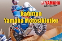 Kağıttan Yamaha Motosikletler