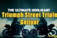 Triumph Street Triple Geliyor