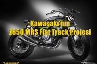 Kawasaki'nin Z650 MRS Flat Track Projesi