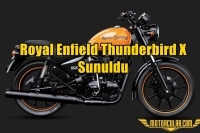 Royal Enfield Thunderbird X Sunuldu