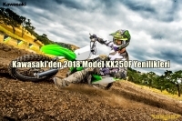 Kawasaki'den 2018 Model KX250F Yenilikleri