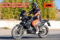 KTM 790 Adventure Test Edilirken Görüntülendi