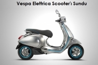 Vespa Elettrica Scooter'ı Sundu
