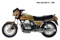 Moto Guzzi 850 T5 - 1985