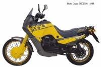 Moto Guzzi NTX750 - 1988