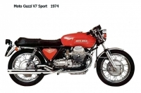 Moto Guzzi V7 Sport - 1974