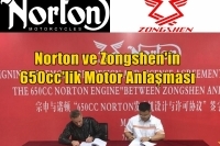 Norton ve Zongshen'in 650cc'lik Motor Anlaşması