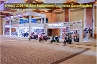 Kymco, 2016 Yılı Bayi Toplantısını Antalya'da Muhteşem Bir Organizasyon İle Gerçekleştirdi