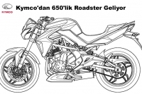Kymco'dan 650'lik Roadster Yolda