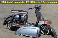 1961 Model Lambretta TV 175/Serie 2 Restorasyonu