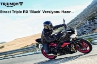 Triumph, Street Triple RX 'Black' Versiyonunu Çıkarttı