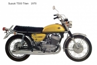 Suzuki T500 Titan - 1970