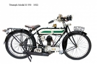 Triumph ModelH 550 - 1922