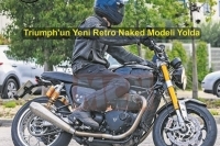Triumph'un Yeni  Retro Naked Model Yolda