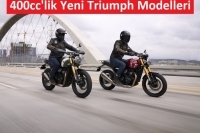 400cc'lik Yeni Triumph Speed ve Scrambler