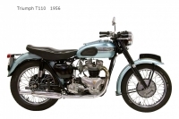 Triumph T110 - 1956