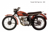 Triumph TA20 TigerCub - 1959