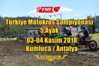 TMF Türkiye Motokros Şampiyonası 2018 5.Ayak