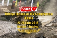 Türkiye Enduro ve ATV Şampiyonası 2018 4.Ayak