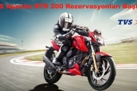 TVS Apache RTR 200 Rezervasyonları Başladı