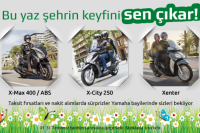 Yamaha ile Bu Yaz Şehrin Keyfini Sen Çıkar!