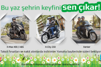 Yamaha'dan X-Max 400 / ABS, X-City 250 ve Xenter Kampanyası