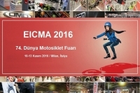 EICMA 2016 74. Dünya Motosiklet Fuarı Milan, İtalya  10-13 Kasım 2016