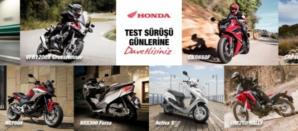 Honda Test Sürüş Günleri Başlıyor! (Bursa 6-7 Mayıs 2017)