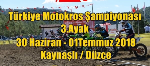 TMF Türkiye Motokros Şampiyonası 2018 3.Ayak