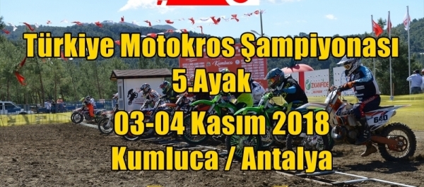 TMF Türkiye Motokros Şampiyonası 2018 5.Ayak