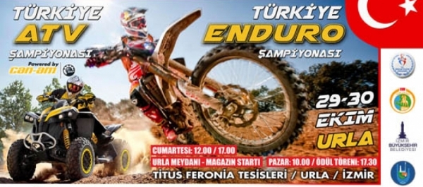 Türkiye Enduro ve ATV Şampiyonası, Urla İzmir 29-30 Ekim 2016