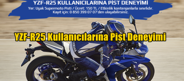 YZF-R25 Kullanıcılarına Pist Deneyimi